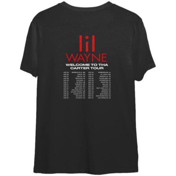 Lil Wayne Rapper 2023 Tour Shirt - Picture 1 of 4